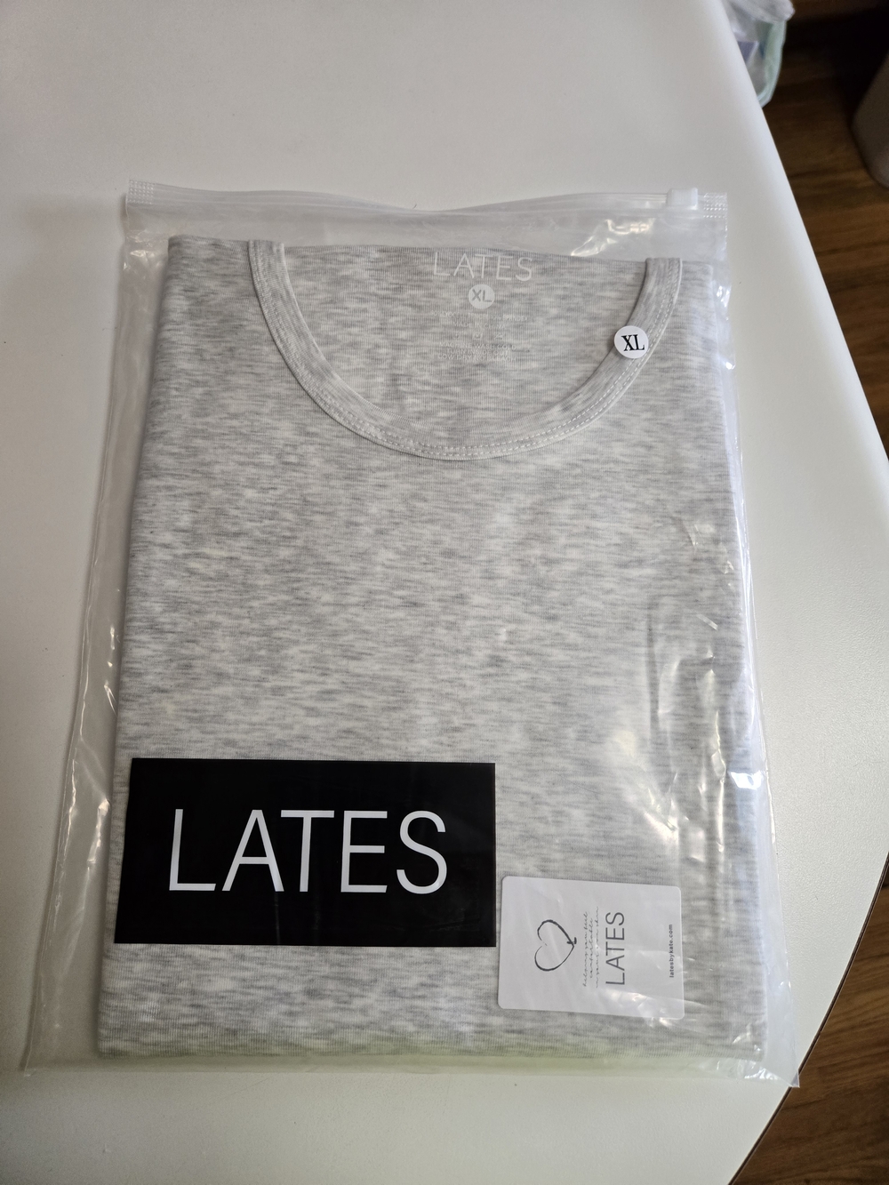 LATES Women's Light Gray Tank Top - XL